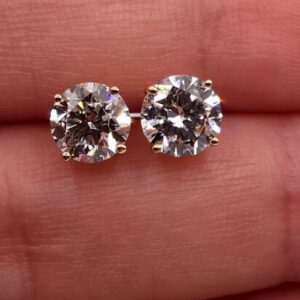 2 Ct Diamond Earrings